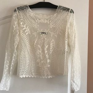 Zara Sheer Top
